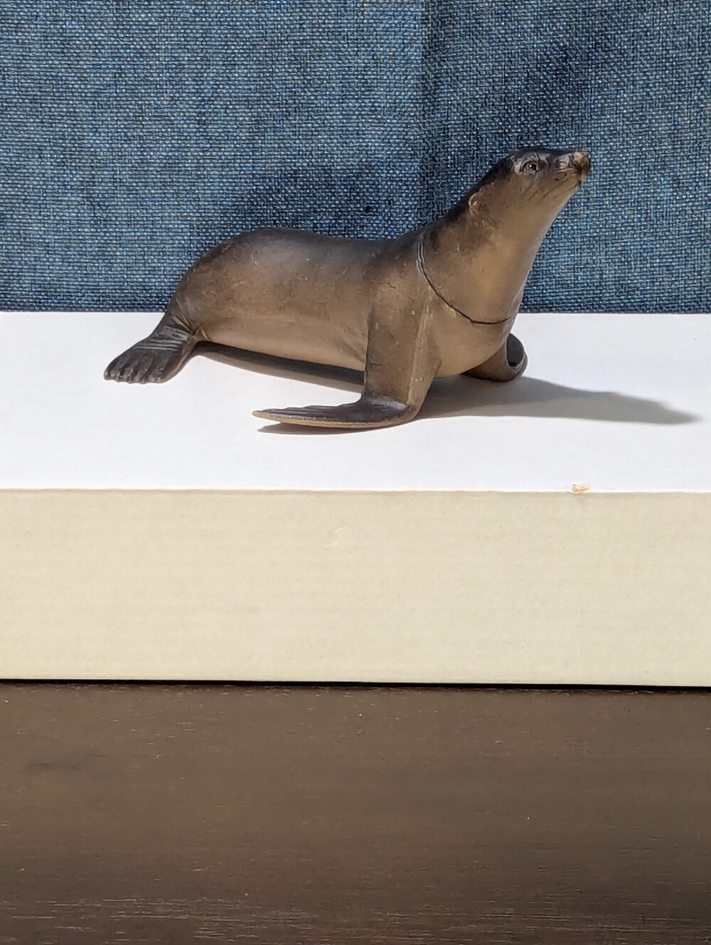 Vintage S.H. Sea Lion Figure | Realistic Ocean Animal Toy | Articulated Neck - Picture 14 of 16